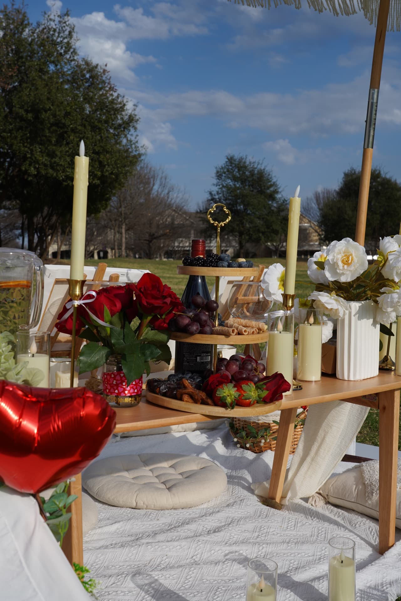 Group picnic celebration